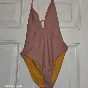 Gossip reversible bathing suit (Small) NWT
